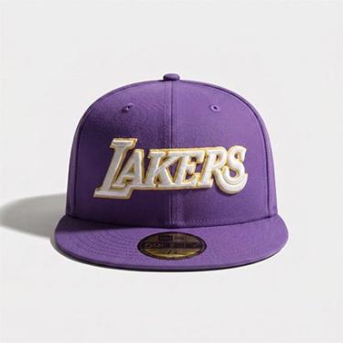 Imagem de BONE NEW ERA 59FIFTY LOS ANGELES LAKERS NBA ROXO-Masculino