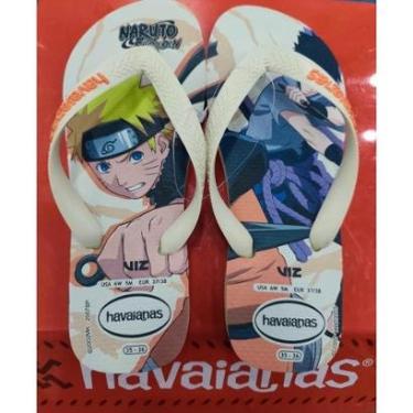 Imagem de Havaianas Naruto Sasuke Hidan Deidara Coleção Nova 2026 Cor:;Tamanho:35/36-Masculino