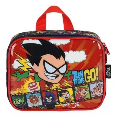 Imagem de Lancheira Teen Titans GO! Vermelho - Luxcel
