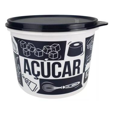Imagem de Pote de Açúcar Tupper Caixa de Mantimentos Floral 1,4 kg - Tupperware,