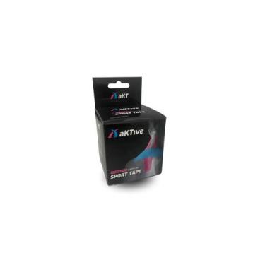 Imagem de Bandagem Kinesiology  Elastica Adesiva  Sport Tape 5CM  x 5M    AkTive