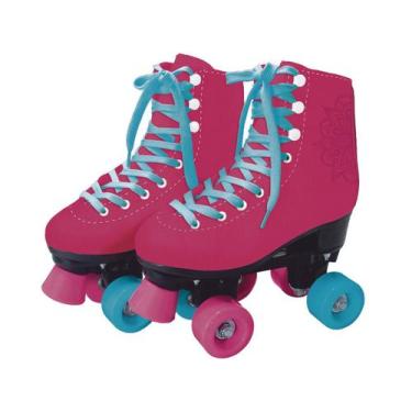 Imagem de Patins 4 Rodas Fun Clássico Rosa, Rosa, 31