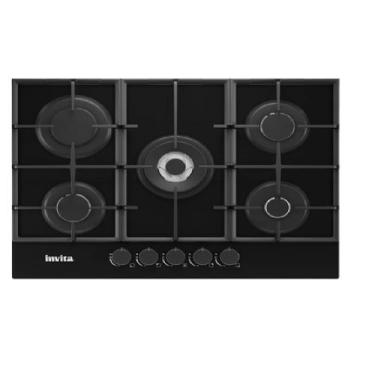 Imagem de Cooktop a gas black 70 i-ckg-5q-70-bl-3tna - ELETROMEC