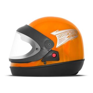 Imagem de Capacete Masculino Feminino Fechado Sport Moto San Marino Sm Barato Mo