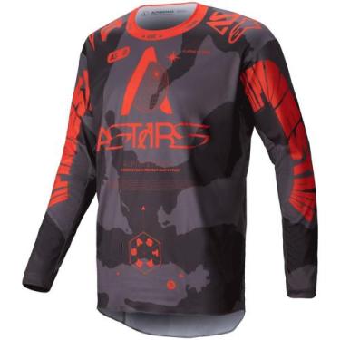 Imagem de Camisa Alpinestars Racer Hollow 2025, Laranja, G