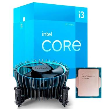 Imagem de Processador Intel Core i3-12100F 3.3GHz Turbo 4.3GHz Cache 12MB LGA1700 sem Vídeo Integrado
