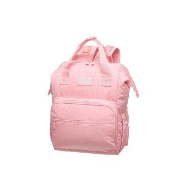 Imagem de Mochila Maternidade Lilica Ripilica Puff Rosa 2024