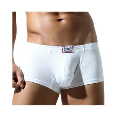 Imagem de Cuecas Slim Fit Masculinas Em Algodão Sintético Com Alta Elasticidade 