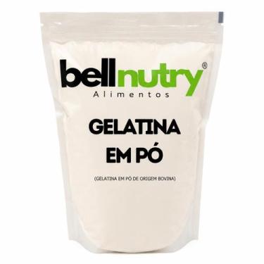 Imagem de Gelatina Pura Incolor Sem Sabor 500g BellNutry  Rica em Proteínas - Be