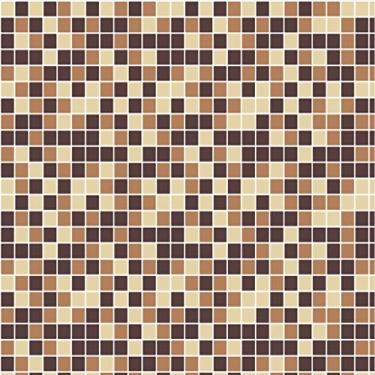 Imagem de Papel de Parede Adesivo Pastilha Diversos Modelos Tons de Marrom Rolo 1m Pastilha Marrom:PS005