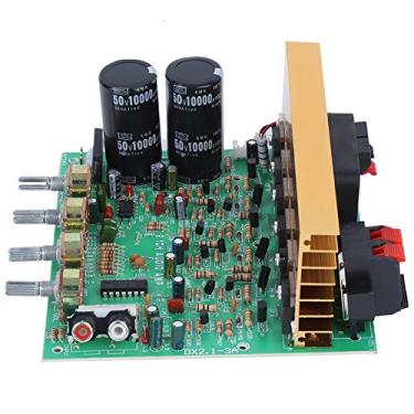 Imagem de Placa de amplificador de potência, módulo amplificador de volume de alta potência 2.1 canais 300 W com cinco anéis 1% de resistores de filme de metal para alto-falante de sistema de som DIY