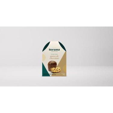 Imagem de Mini Panetone Gotas De Chocolate Com Cobertura 90G - Ferana Chocolates