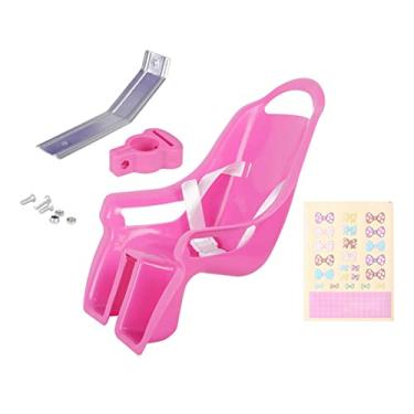Imagem de Deevoka Acessórios de Bicicleta Universais para de Boneca de Bicicleta para com Adesivo para Decoração de Bicicleta Infantil Acessórios para a, Pink
