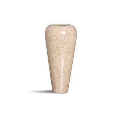 Imagem de Vaso Atlanta G Decoração Em Cerâmica Bege Petra