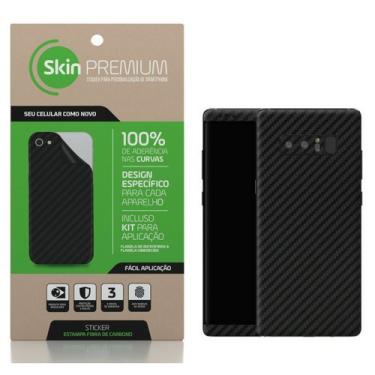 Imagem de Adesivo Skin Premium - Fibra de Carbono Samsung Galaxy Note 8 (Preto)