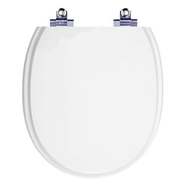 Imagem de Tampa de Vaso Sanitário com Amortecedor Village Branco para Bacia Deca