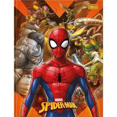 Imagem de Caderno Brochura Grande Spider Man 80 Folhas - Tilibra