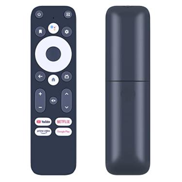 Imagem de Controle remoto de voz de substituição com microfone compatível com Google Chromecast TV e MECOOL Google G10 Reference