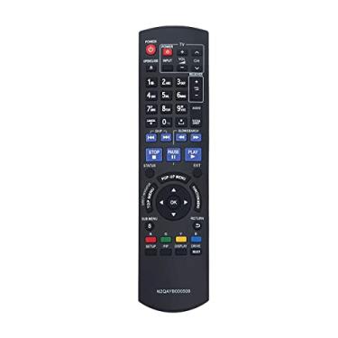 Imagem de GHUST Substituição de controle remoto N2QAYB000508 IR6 para leitor de DVD Panasonic Blu-ray Disc DMP-BD65K N2QAYB000184 DMP-BD70 DMP-BD70V DMP-BD70VK DMP-BD80 DMP-BD80K DMP-BD85 DMP-BD85K MP-BDT10 0