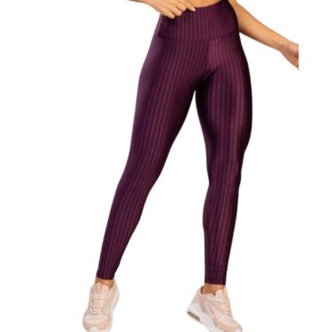 Imagem de Calça Legging Plus Size New Zig 3D Vekyo Poliamida Cós Alto Academia Treino Moda Fitness Feminina-Feminino