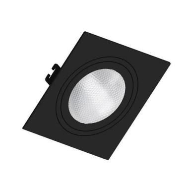 Imagem de Spot Embutir Par30 Quadrado Preto Face Plana - SaveEnergy - Save Energ