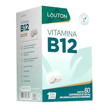 Imagem de Lauton, Vitamina B12 Metilcobalamina 60 Comprimidos