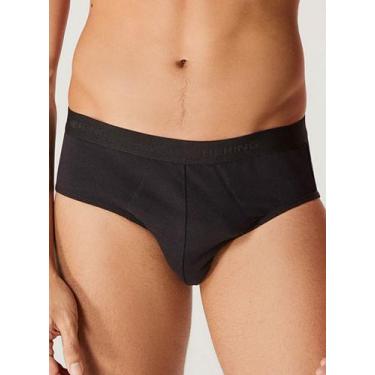 Imagem de Cueca Slip Hering 77L3 Masculina Tradicional Algodão T. P/XXG, M, N10,
