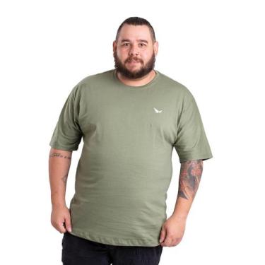 Imagem de Camiseta Básica Gola Redonda Plus Size Conforto Todo Dia Compre Agora 