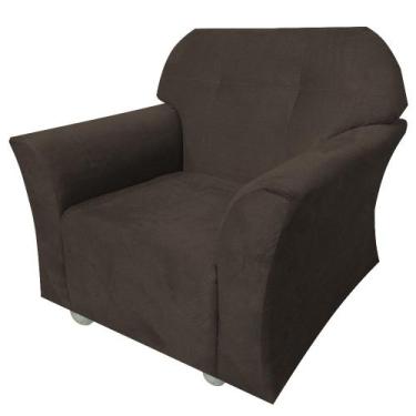 Imagem de Poltrona Infantil Jolie Personagem Marrom - Beatriz Decor 