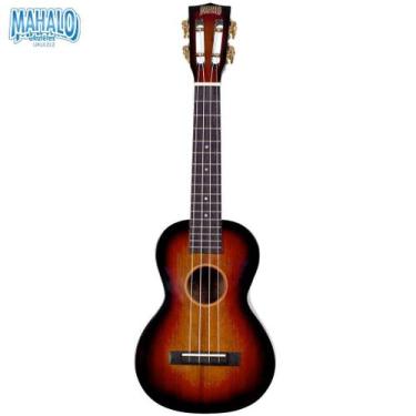 Imagem de Ukulele concert serie java  sunburst - MAHALO