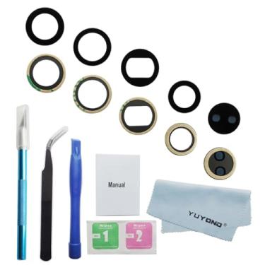 Imagem de YUYOND Substituição de lente de vidro original original da câmera traseira de 5 peças para Samsung Galaxy S23 Ultra de 6,8 polegadas com adesivo pré-instalado com kit de ferramentas de reparo e manual