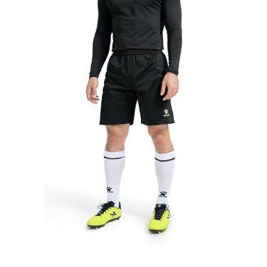 Imagem de Short masculino acolchoado de goleiro da Kelme, calça de futebol para uso ao ar livre, calça de proteção definitiva para adultos, preto, verde, PP