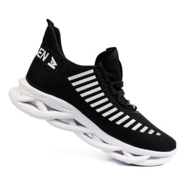 Imagem de Tênis Masculino Jaguar Esportivo Moderno Corrida Treino Leve Caminhada