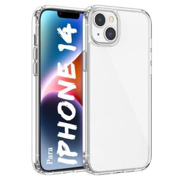 Imagem de Capinha Capa Para iPhone 14 de 6,1" - Silicone Tpu Anti Impacto Luxo -