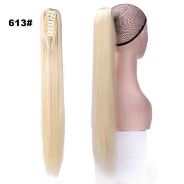 Imagem de Rabo de Cavalo Liso 70cm Varias Cores - GM HAIR, loiro 613