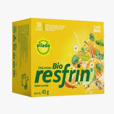 Imagem de Bio resfrin chá misto sabor laranja 30 sachês