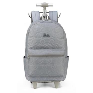 Imagem de Mochila Rodinha 18 Alça Juvenil Barbie Matelasse MC46822