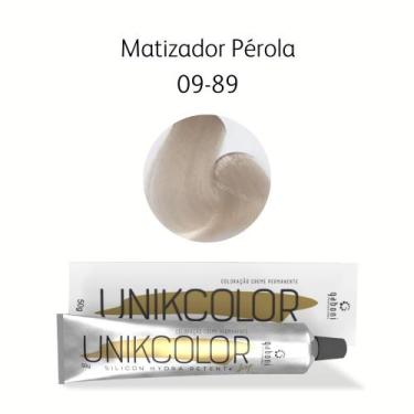 Imagem de Coloração UnikColor 09-89 Matizador Perola 50gr Gaboni Professional