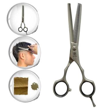 Imagem de Tesoura Pro Feel Desfiadeira Desbate Invertida 6.0