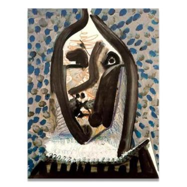 Imagem de Murais Head Of The Man Diego Rivera – Arte de realismo socialista mexicano, muralista do século 1751, coleção clássica do museu de Nova York para decoração de casa 70 x 91 cm