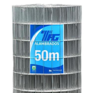 Imagem de TELA SOLDADA TAG MALHA 5x10cm FIO 1,60mm RL 50X1,2m - TELAS ARROIO GRA