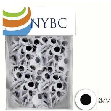 Imagem de Artesanato Olho Movel 10Mm Preto Pct Com 100 108694