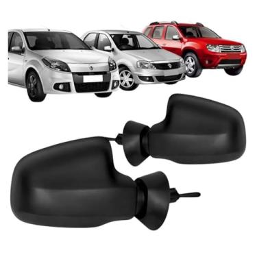 Imagem de Retrovisor Logan Sandero 09 A 13 Duster 11 A 15 Com Controle