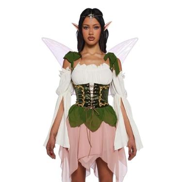 Imagem de Dolls Kill Renaissance Fairy Costume - Sexy Medieval Pixie Sprite Outfit by Trickz N' Treatz - X-Small