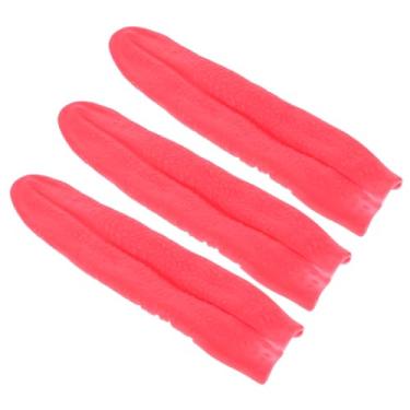 Imagem de Toyvian Adereços de Língua Artificial, 3 Peças de Língua Falsa para Brincadeiras Longas de Halloween para Decoração Criativa de Carnaval, Festa de Halloween, Cosplay (vermelho)