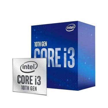 Imagem de Processador Intel Core i3-10100F, 3.6GHz (4.3GHz Max Boost), Cache 6MB, Quad Core, 8 Threads, LGA 1200