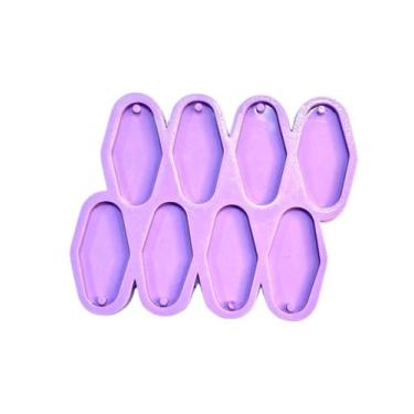 Imagem de R517 molde de silicone tag resina decorar - confeitaria dos moldes
