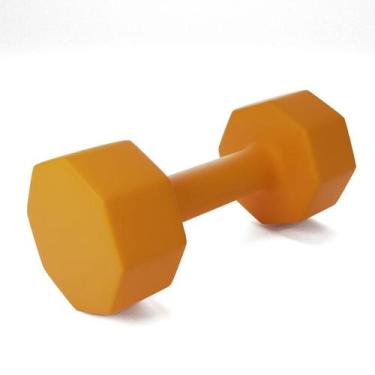 Imagem de Halter Octogonal de 5kg Material Cement Ps Kikos Fitness, 5 kg