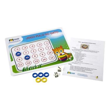 Imagem de Jogo Pulo do Gato Didático Infantil de Matemática