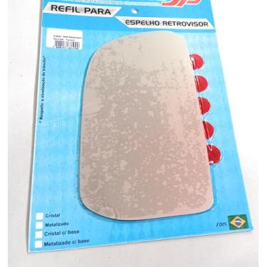 Imagem de Lente Vidro Espelho Retrovisor Metalizado Tucson 2004 A 2018 Sem base Lado Direito